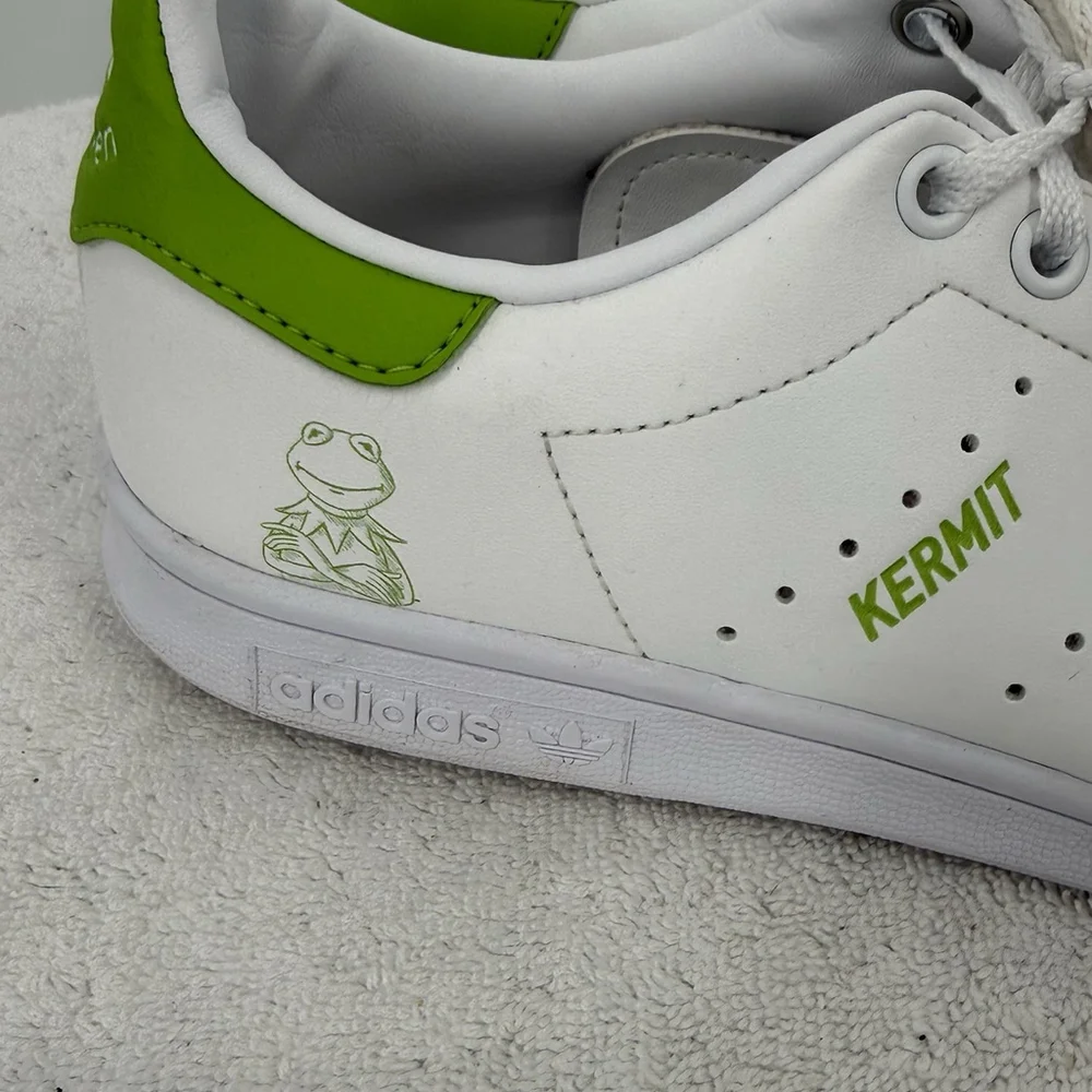Adidas X Stan Smith Disney Kermit The Frog Sneakers Women’s Size 6.5 PrimeGreen
